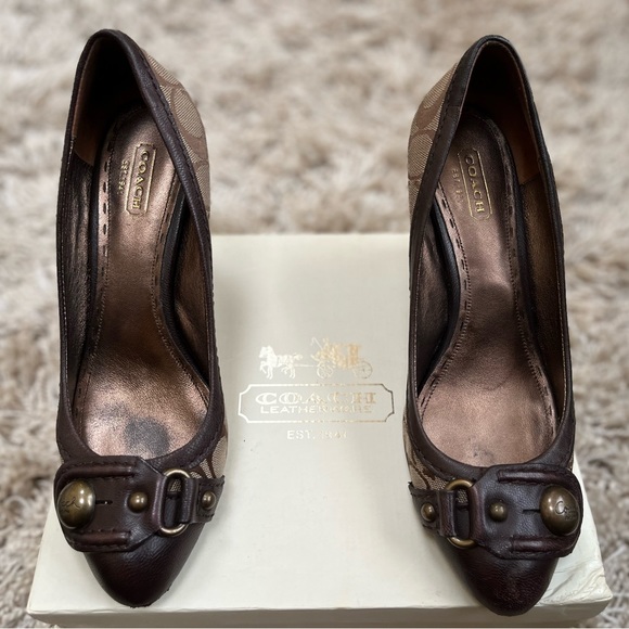 Vintage Coach Laney Wedges - Picture 3 of 6